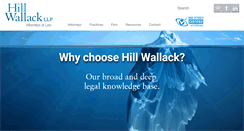 Desktop Screenshot of hillwallack.com